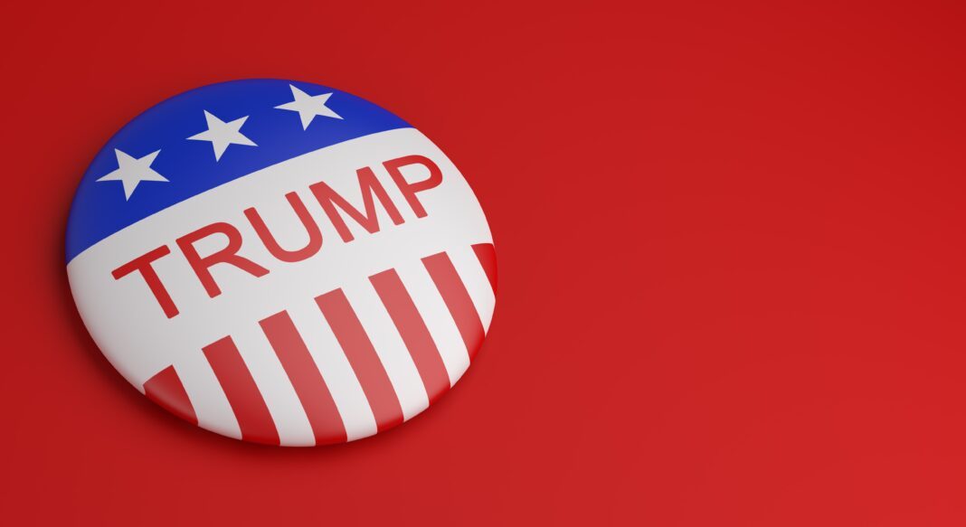 Donald Trump Badge