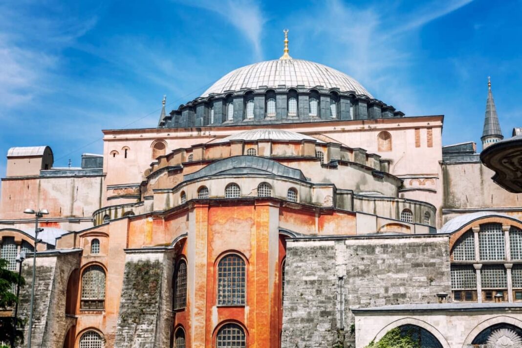 Beautiful Hagia Sophia Cathedral